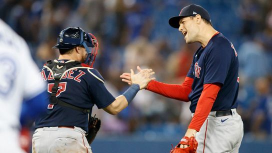 BSJ Game (2) Report: Red Sox 2, Blue Jays 1 - Sox overcome mistakes to gain split  taken at BSJ Headquarters (Red Sox)